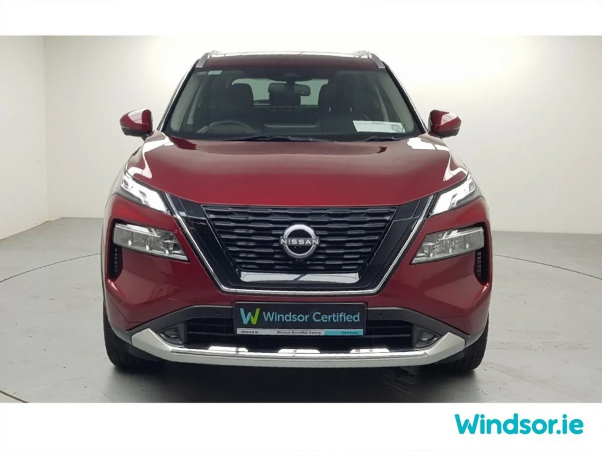 Nissan X-Trail SUV, Petrol Hybrid, 2023, Red
