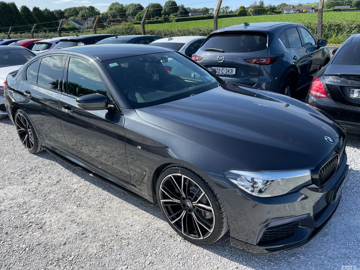 BMW 5-Series Saloon, Petrol, 2018, Grey