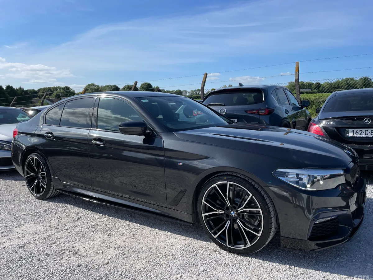 BMW 5-Series Saloon, Petrol, 2018, Grey