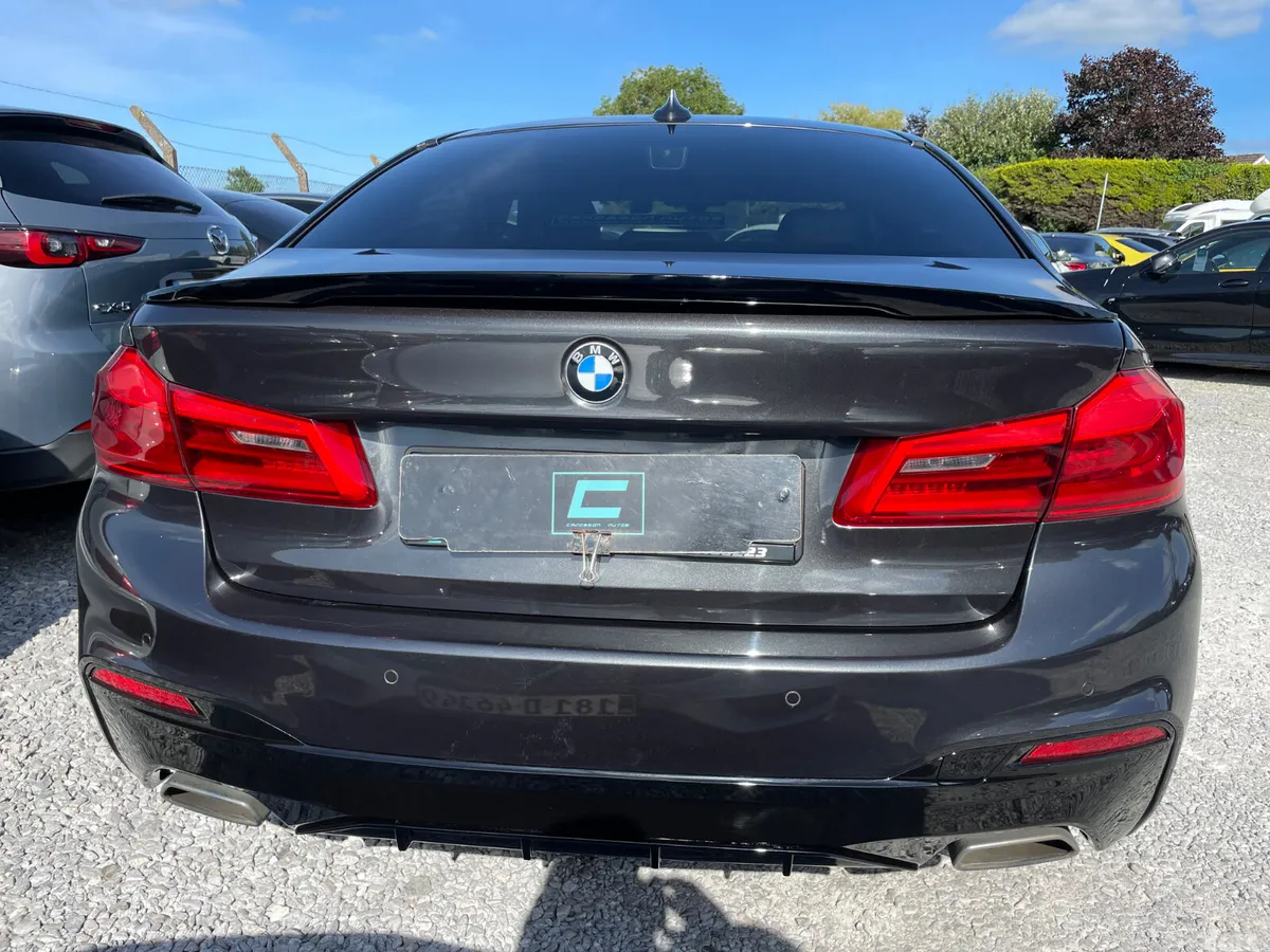 BMW 5-Series Saloon, Petrol, 2018, Grey