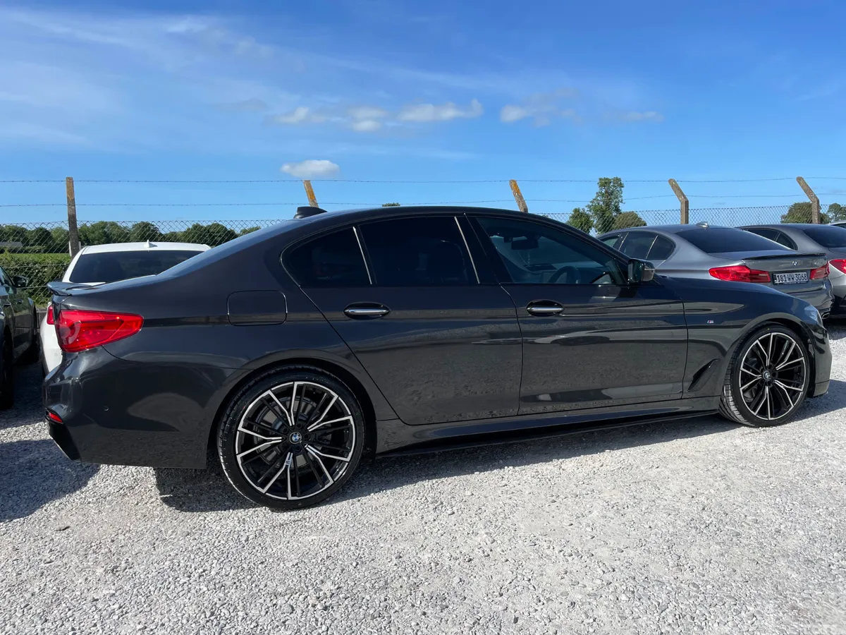BMW 5-Series Saloon, Petrol, 2018, Grey