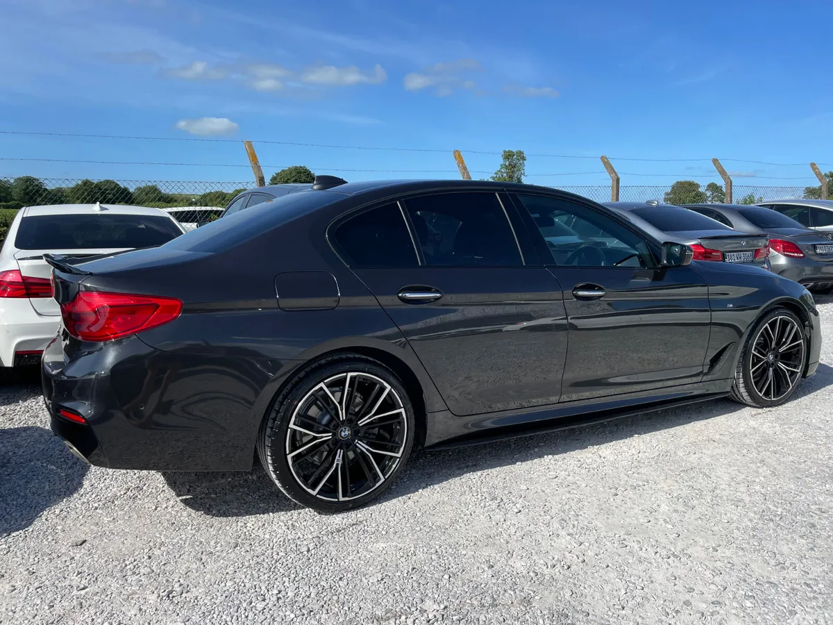 BMW 5-Series Saloon, Petrol, 2018, Grey