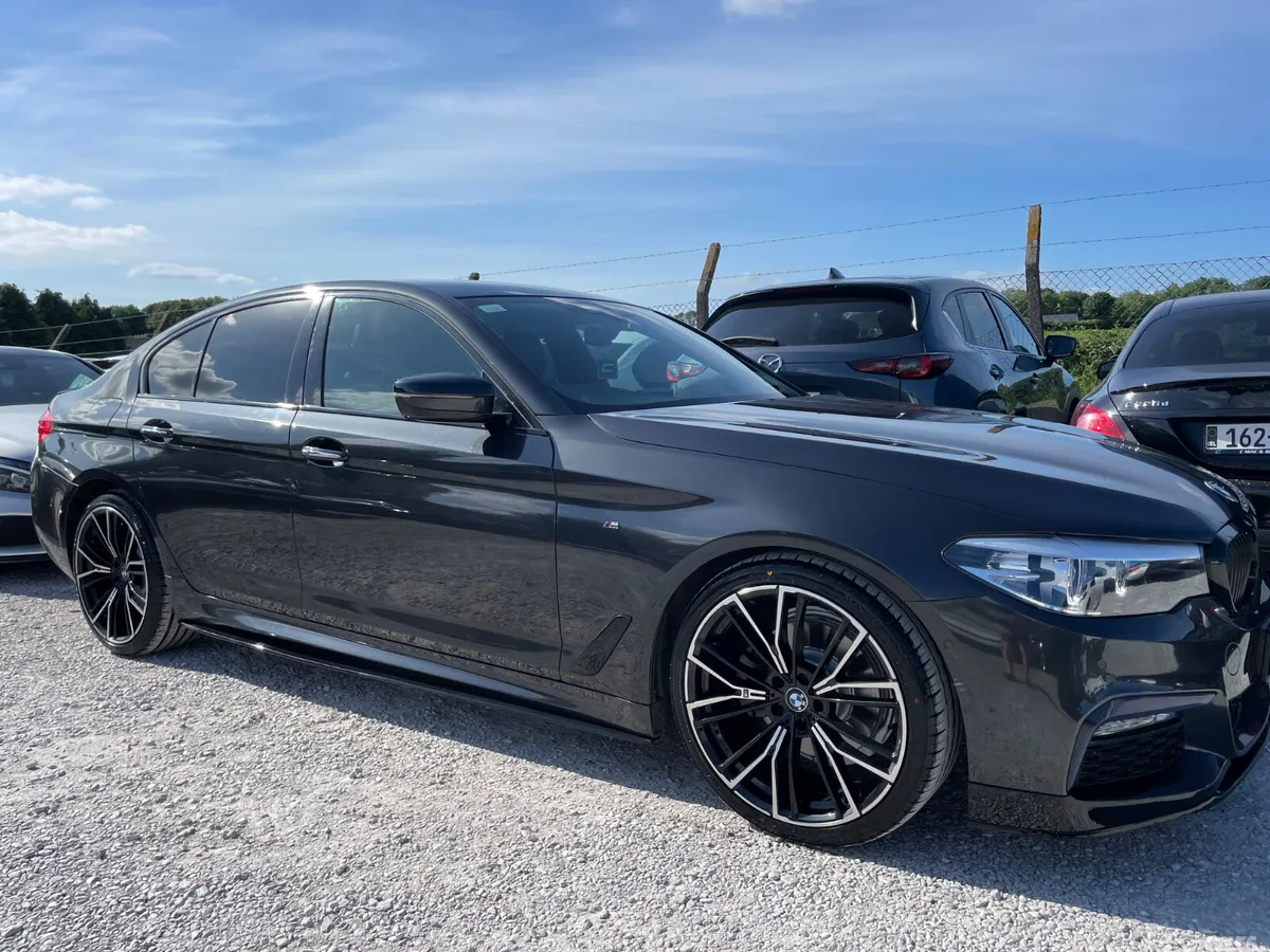 BMW 5-Series Saloon, Petrol, 2018, Grey