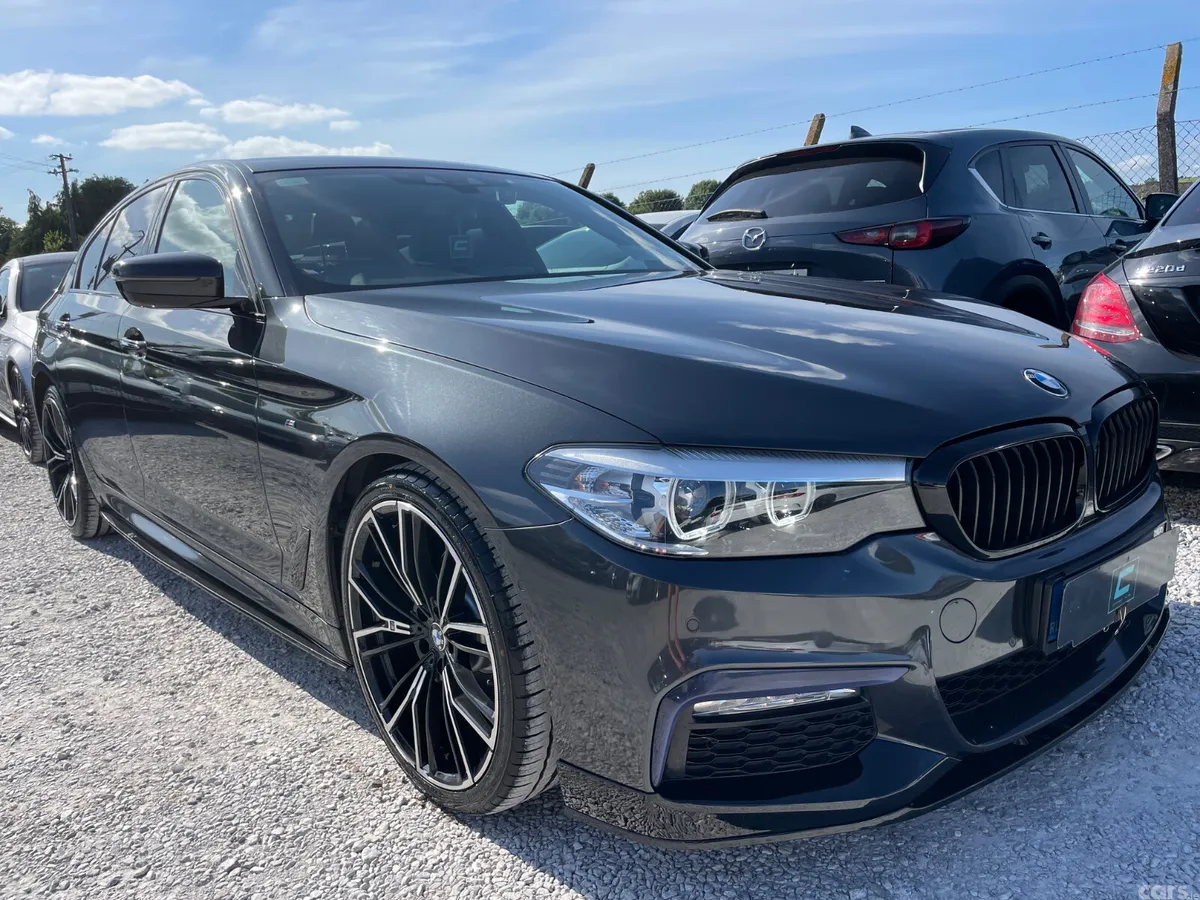BMW 5-Series Saloon, Petrol, 2018, Grey