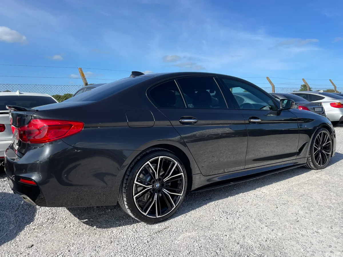 BMW 5-Series Saloon, Petrol, 2018, Grey