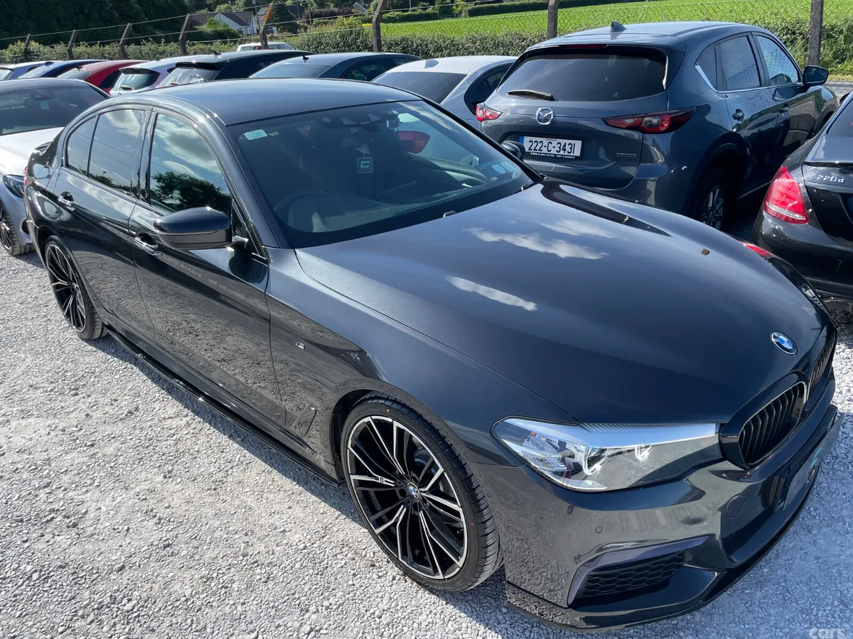 BMW 5-Series Saloon, Petrol, 2018, Grey
