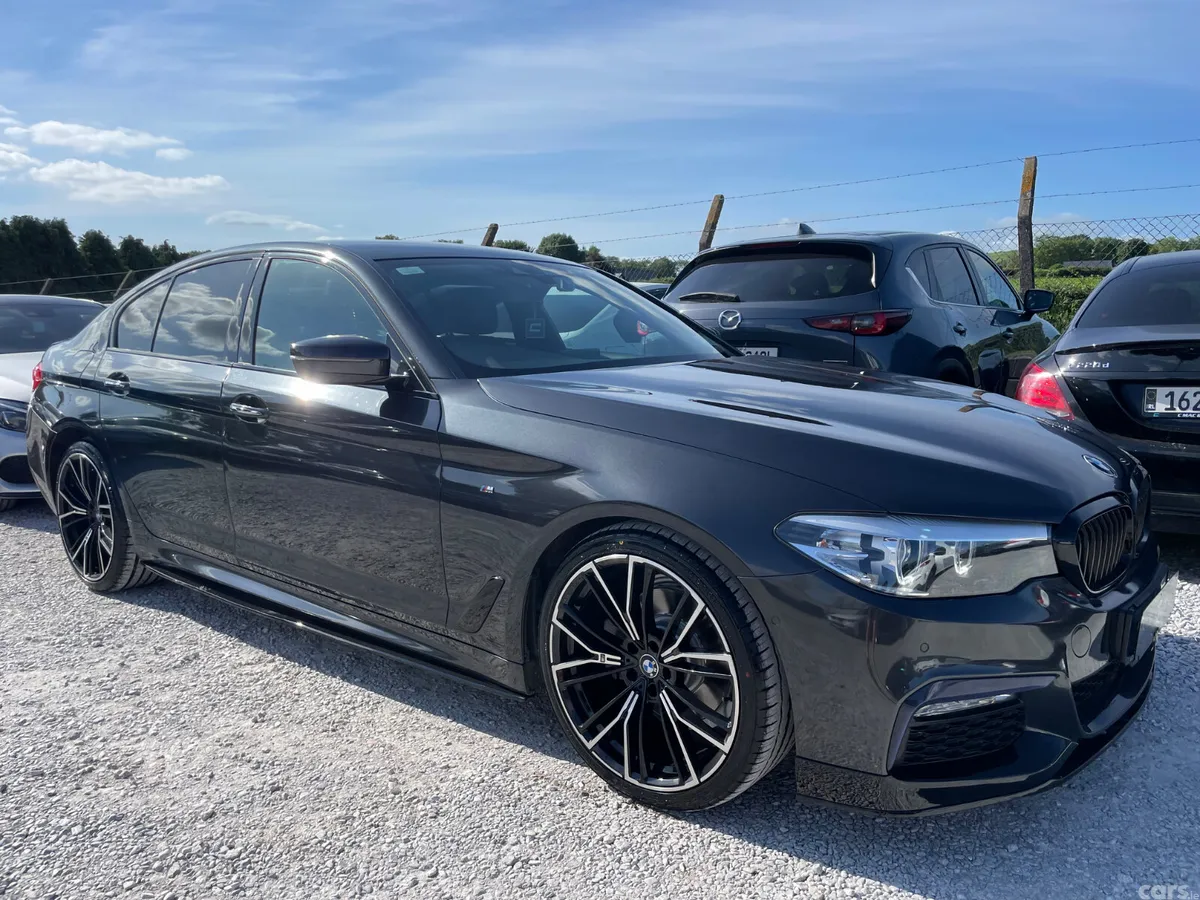 BMW 5-Series Saloon, Petrol, 2018, Grey