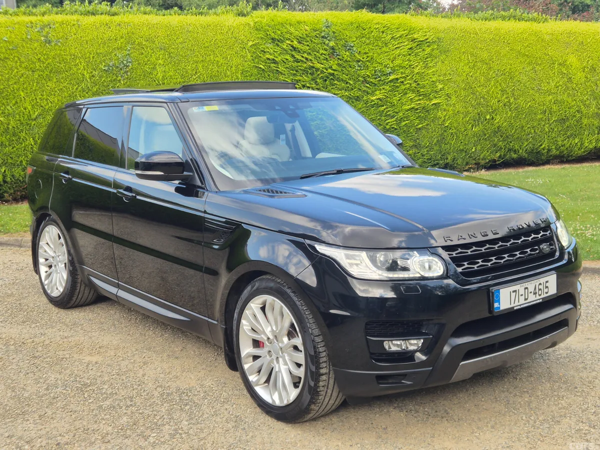 Land Rover Range Rover Sport SUV, Diesel, 2017, Black