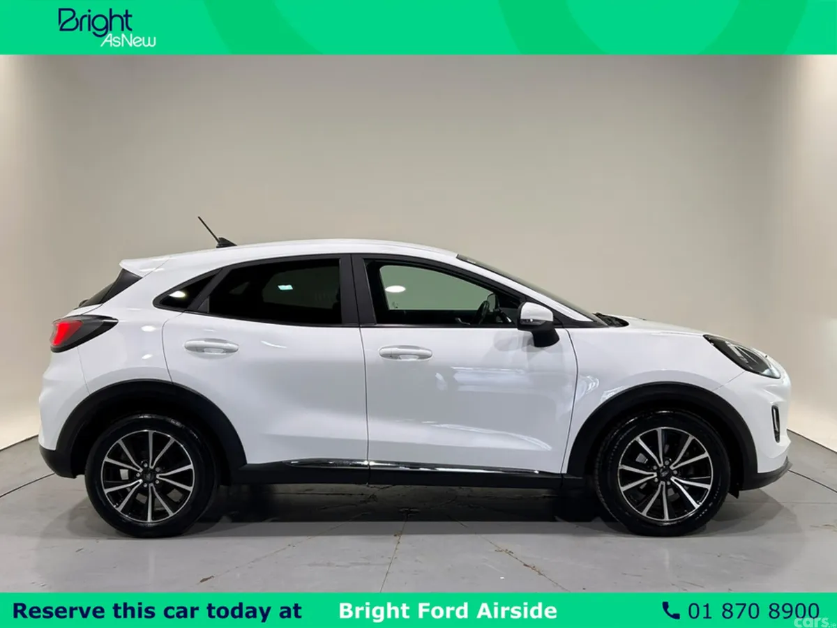Ford Puma MPV, Petrol Hybrid, 2021, White