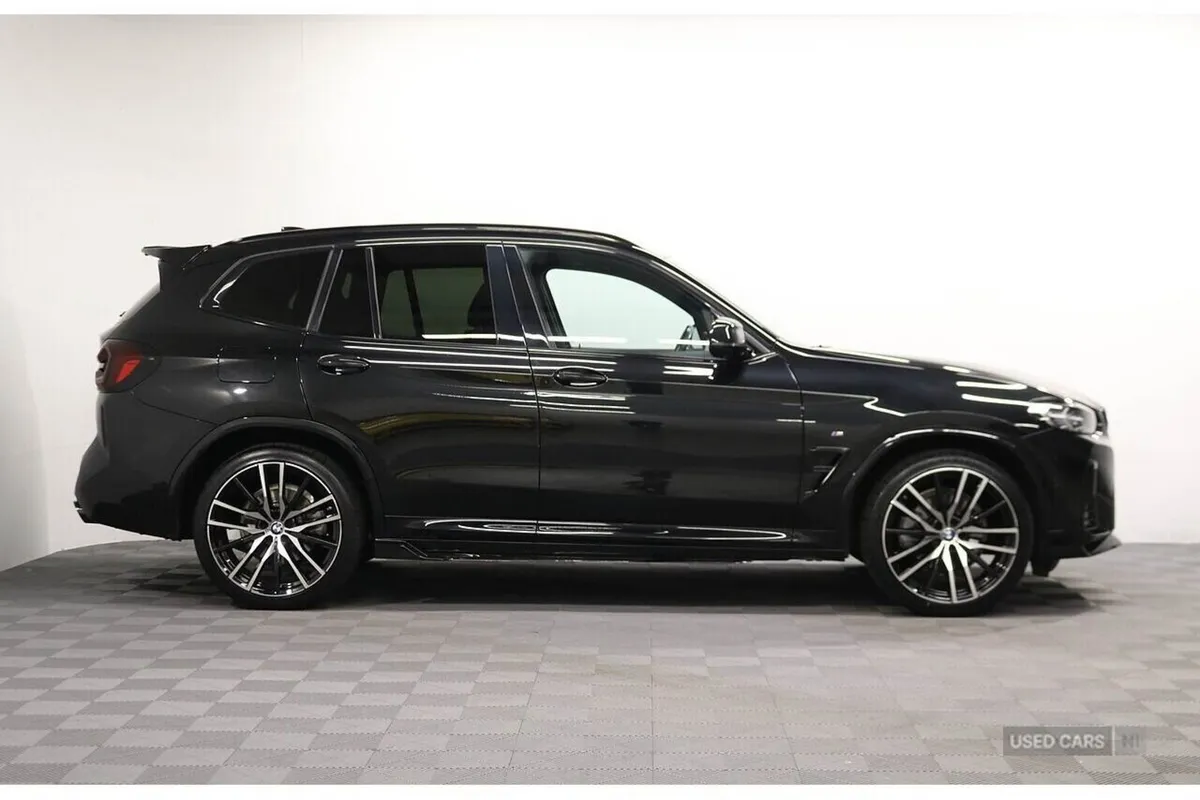 BMW X3 SUV, Diesel Hybrid, 2022, Black