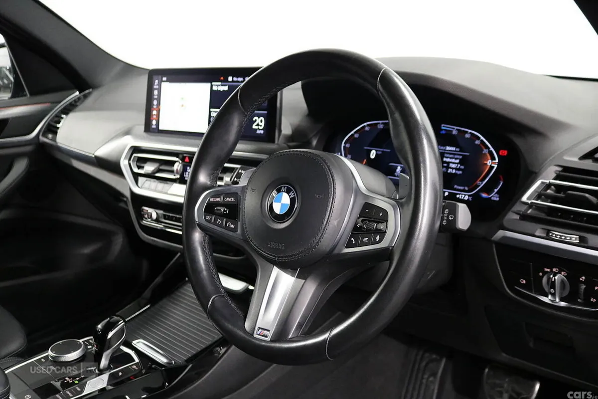 BMW X3 SUV, Diesel Hybrid, 2022, Black