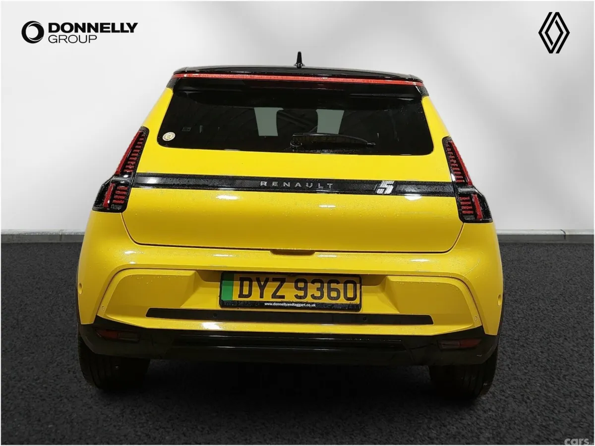 Renault 5 Hatchback, Electric, 2026, Yellow