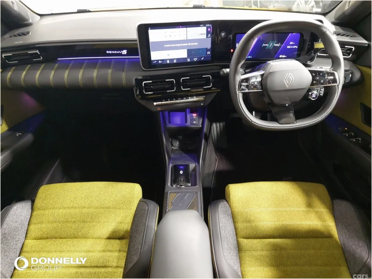 Renault 5 Hatchback, Electric, 2026, Yellow