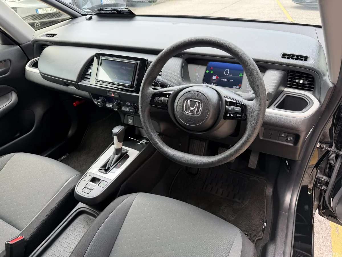 Honda Fit Hatchback, Petrol Hybrid, 2024, Black