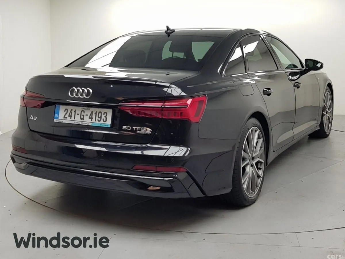Audi A6 Saloon, Petrol Plug-in Hybrid, 2024, Black