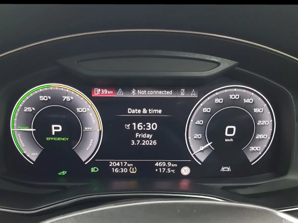 Audi A6 Saloon, Petrol Plug-in Hybrid, 2024, Black