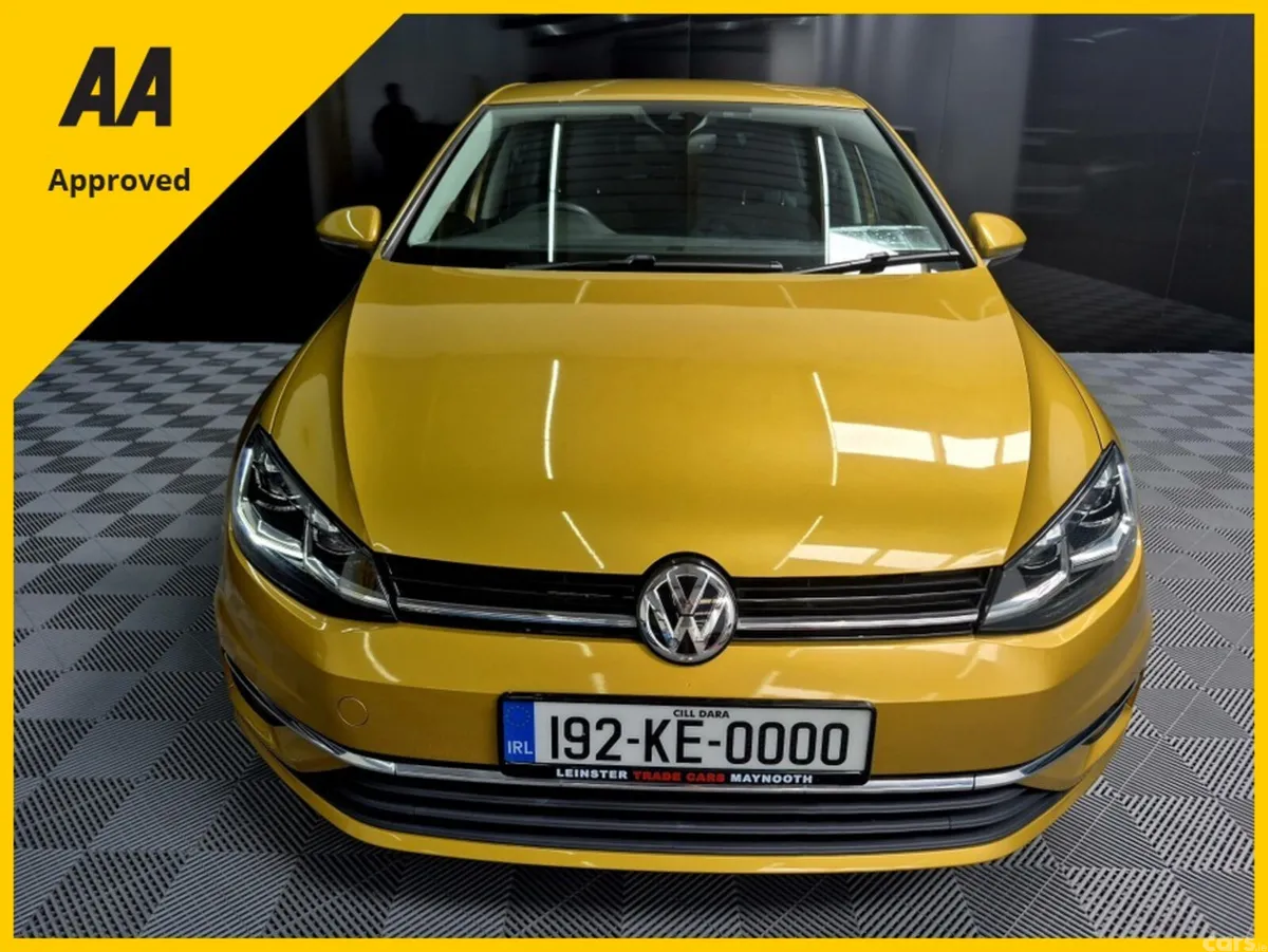 Volkswagen Golf Hatchback, Petrol, 2019, Gold