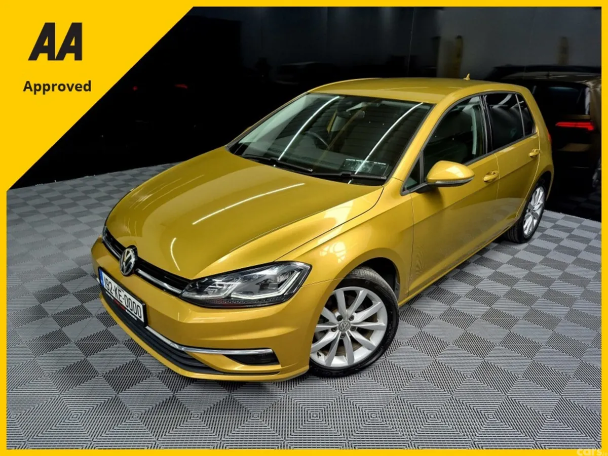 Volkswagen Golf Hatchback, Petrol, 2019, Gold