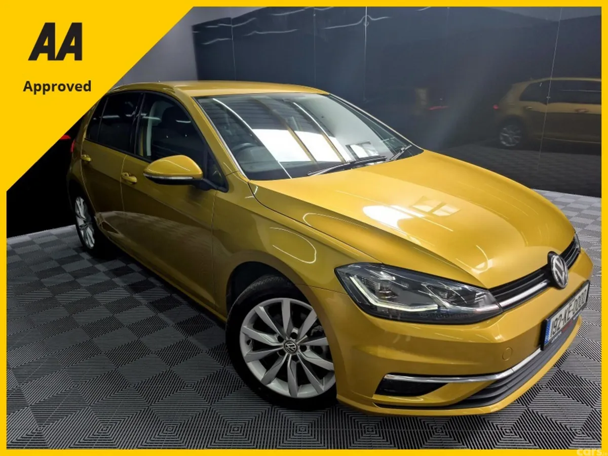 Volkswagen Golf Hatchback, Petrol, 2019, Gold
