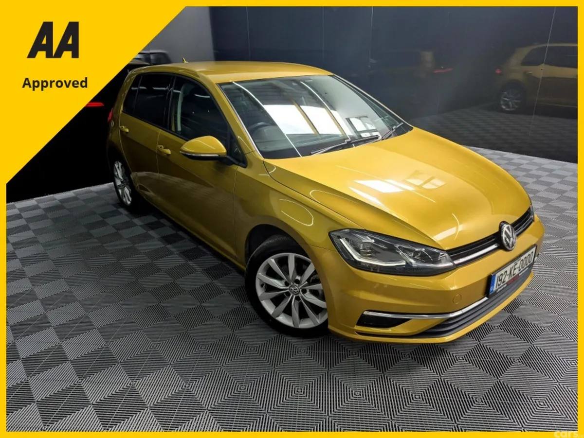 Volkswagen Golf Hatchback, Petrol, 2019, Gold