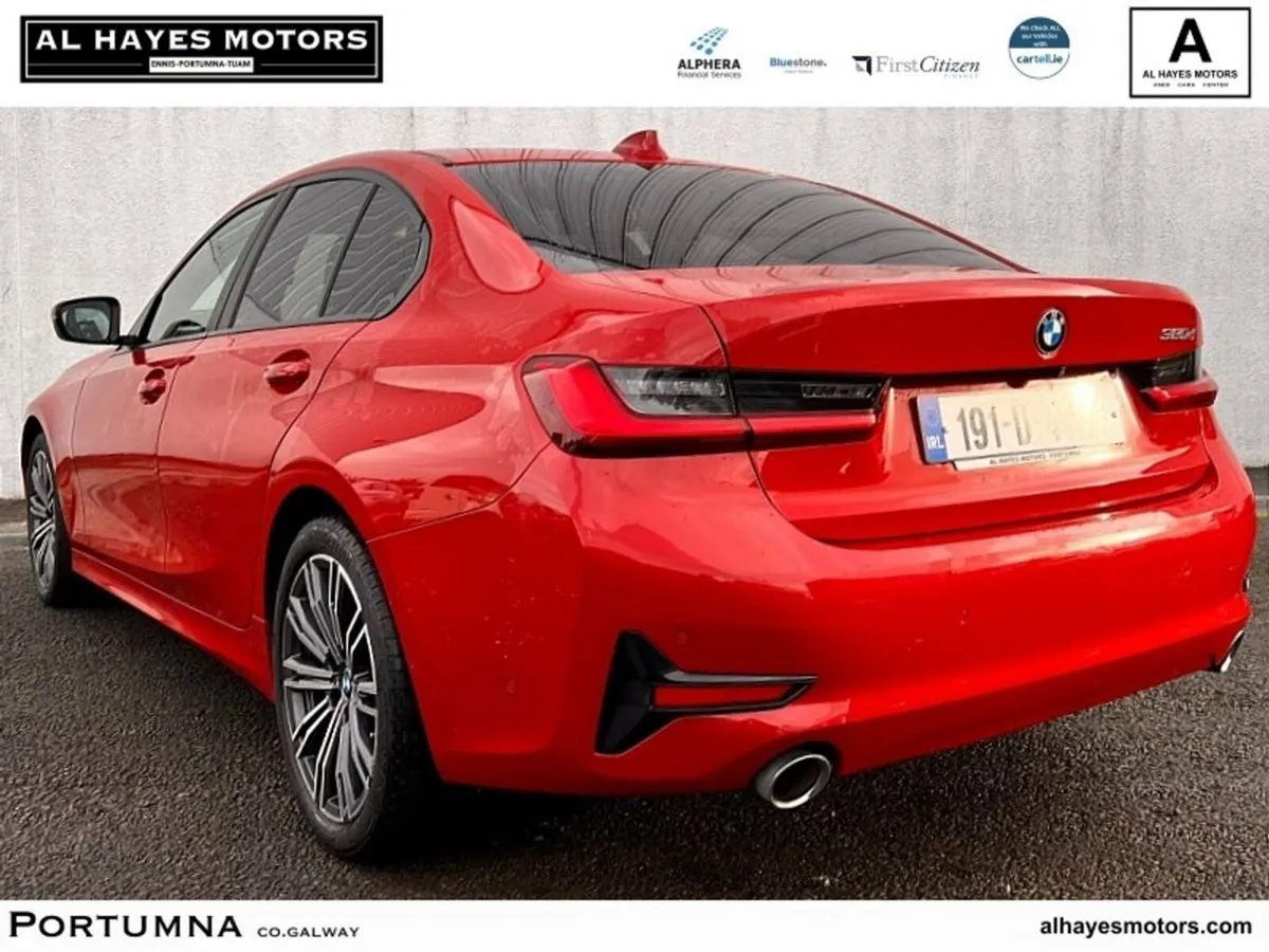 BMW 3-Series Saloon, Diesel, 2019, Red