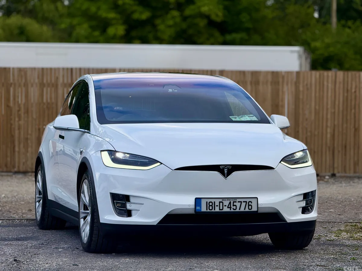 Tesla Model X Hatchback, Electric, 2018, White