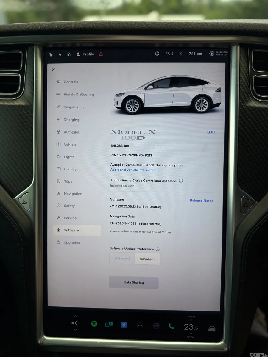 Tesla Model X Hatchback, Electric, 2018, White
