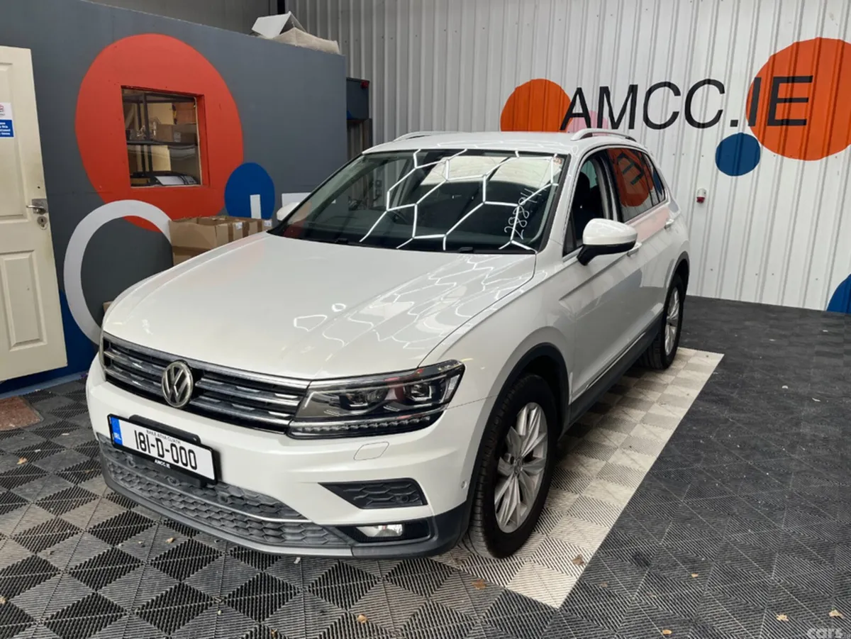 Volkswagen Tiguan SUV, Diesel, 2018, White