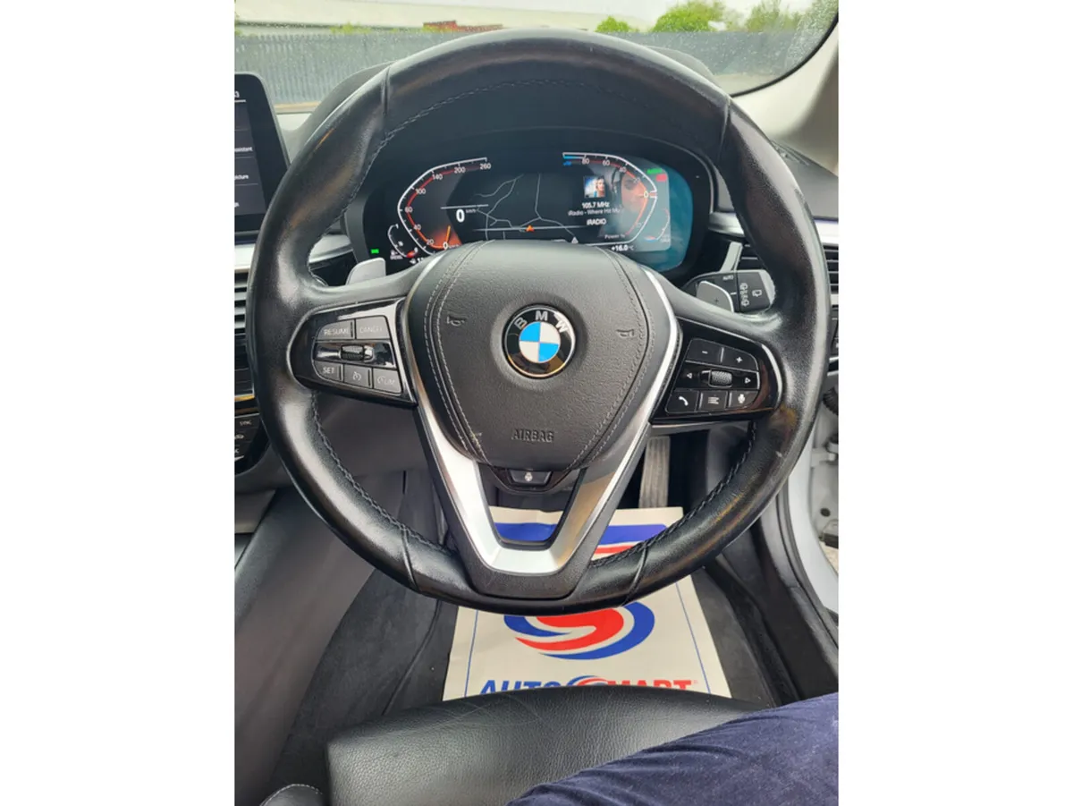 BMW 5-Series Estate, Diesel Hybrid, 2020, Silver