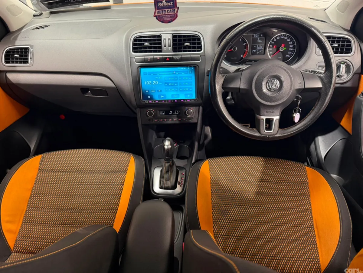 Volkswagen Polo Hatchback, Petrol, 2013, Orange
