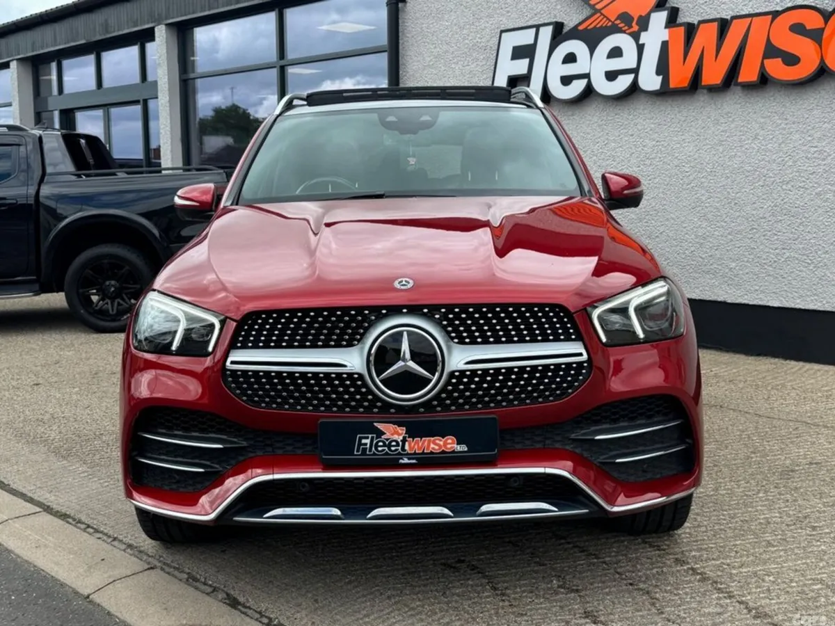 Mercedes-Benz GLE SUV, Diesel, 2020, Red