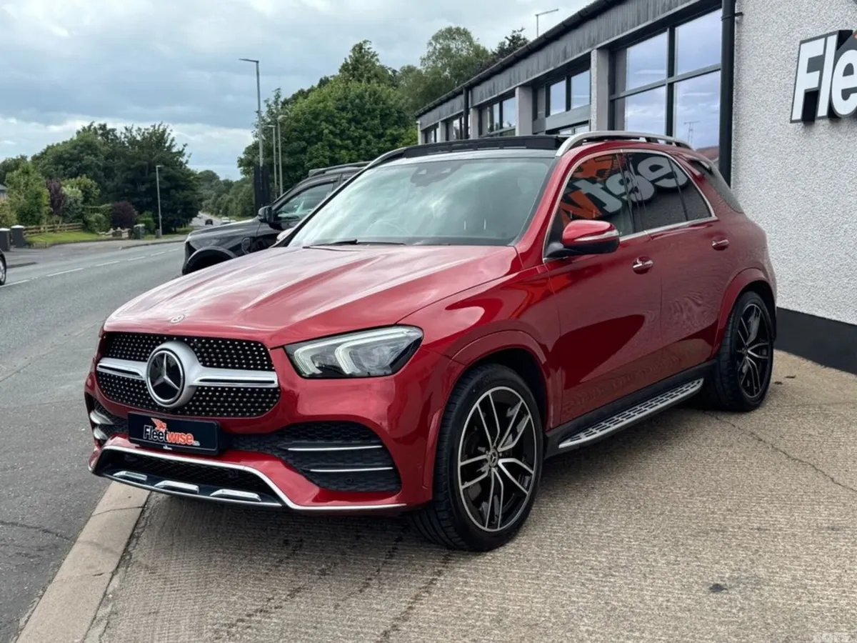 Mercedes-Benz GLE SUV, Diesel, 2020, Red