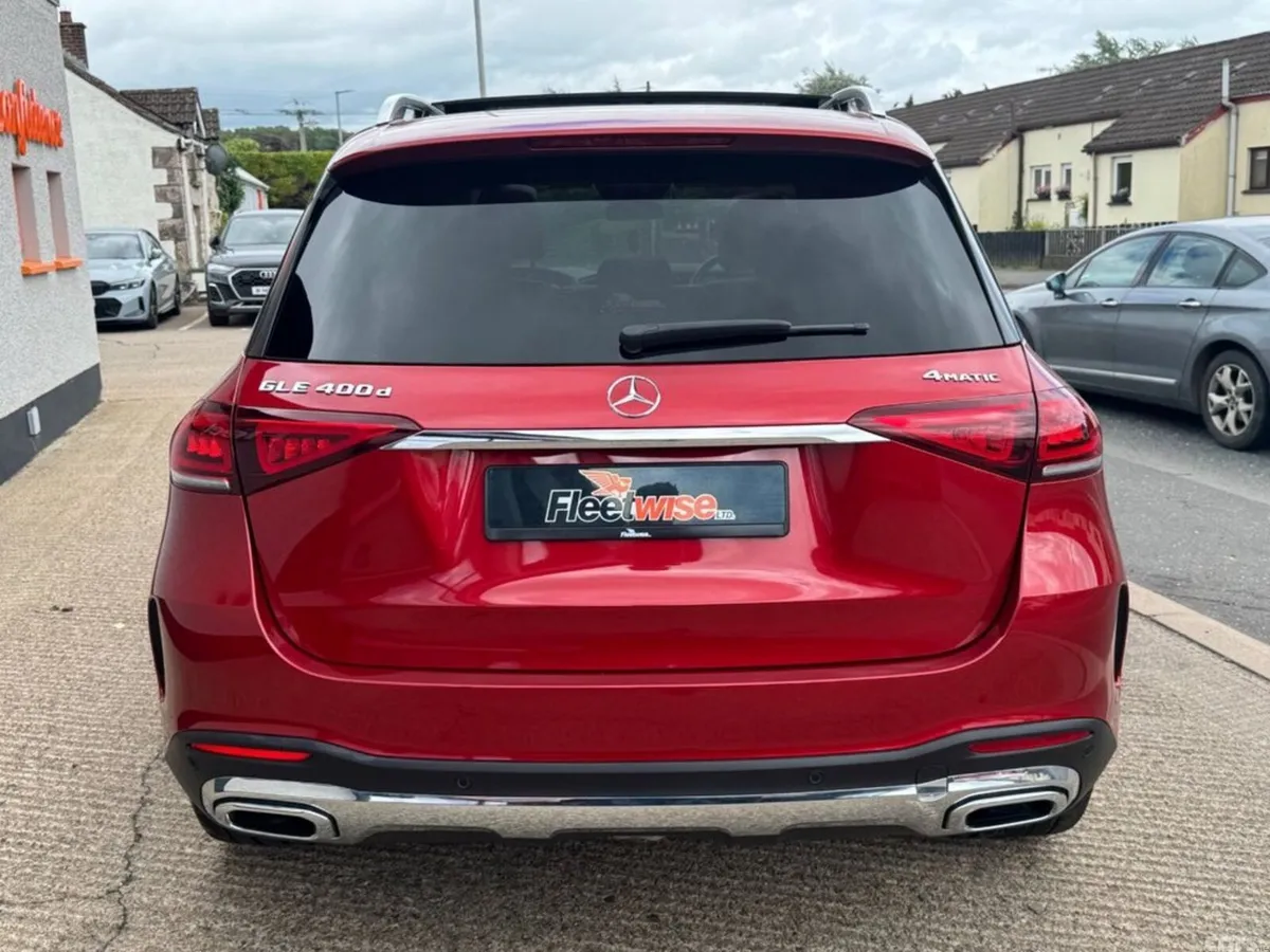 Mercedes-Benz GLE SUV, Diesel, 2020, Red