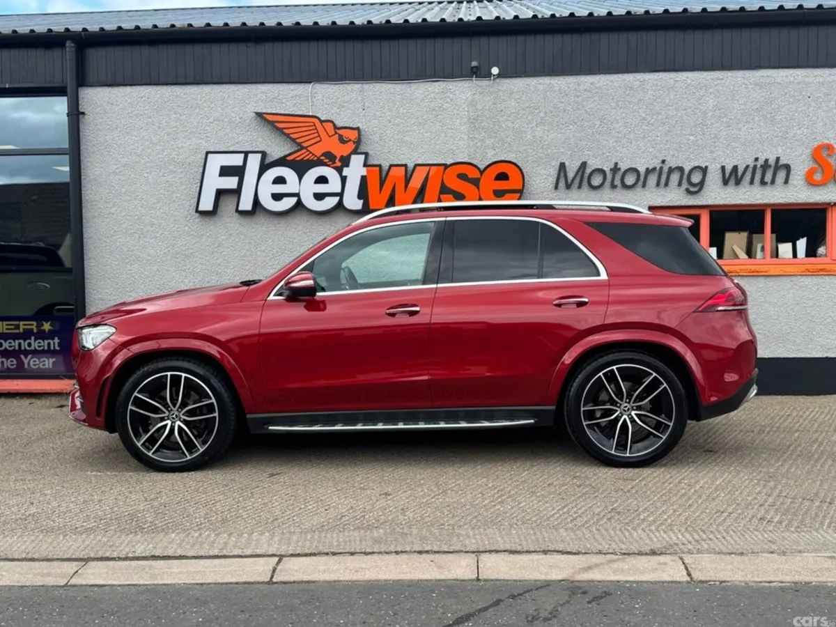 Mercedes-Benz GLE SUV, Diesel, 2020, Red