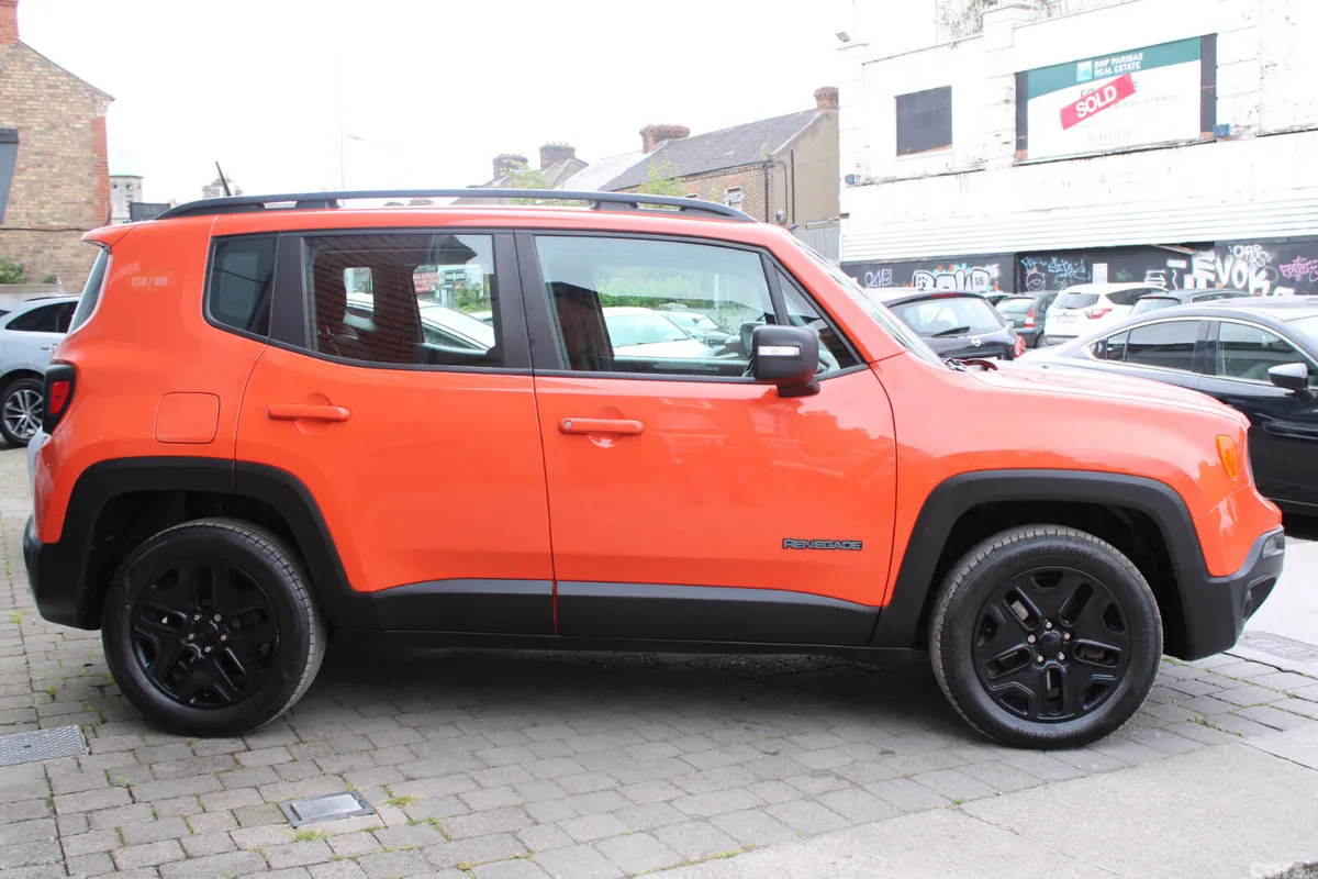 Jeep Renegade SUV, Diesel, 2018, Orange