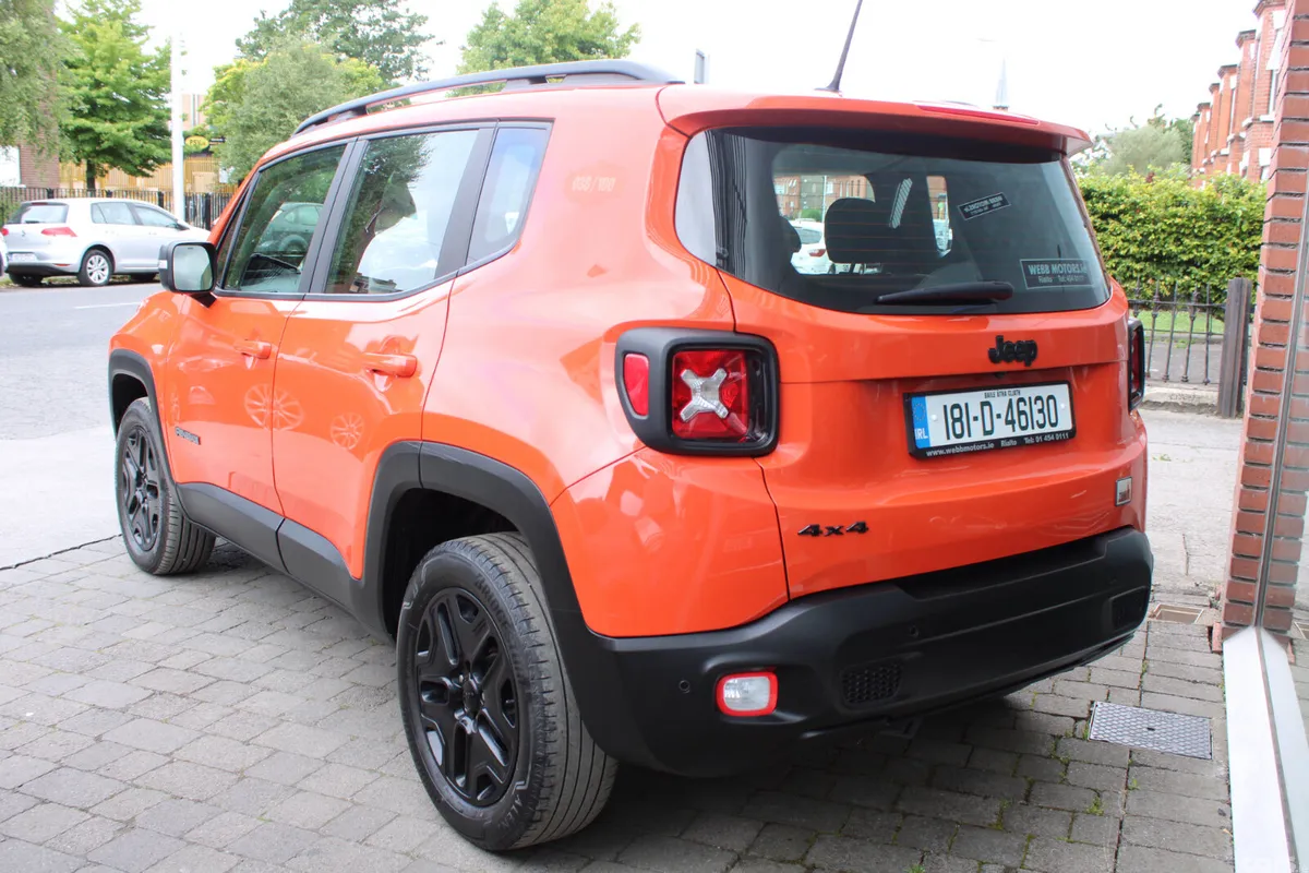 Jeep Renegade SUV, Diesel, 2018, Orange