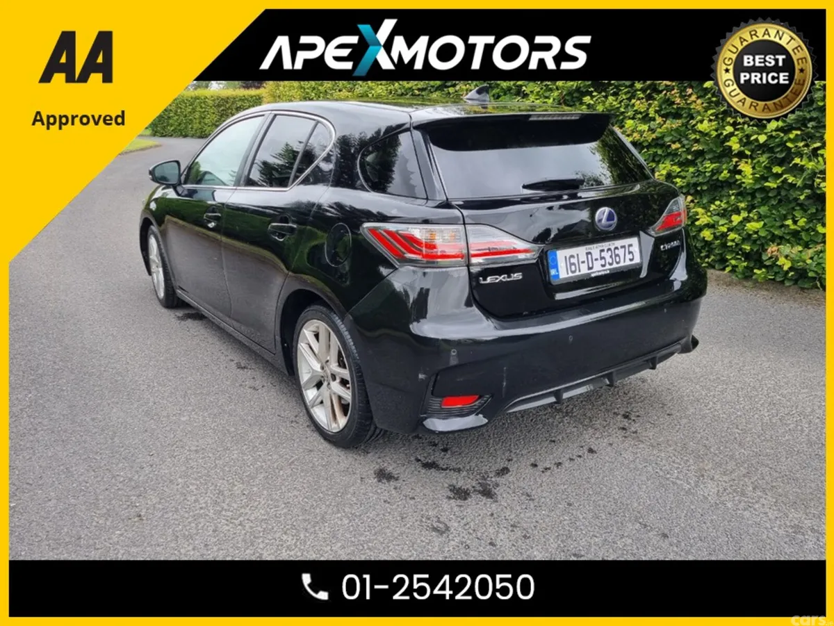 Lexus CT Hatchback, Petrol Hybrid, 2016, Black