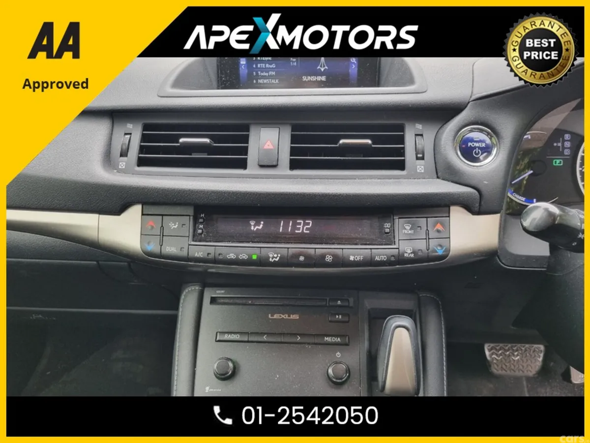 Lexus CT Hatchback, Petrol Hybrid, 2016, Black