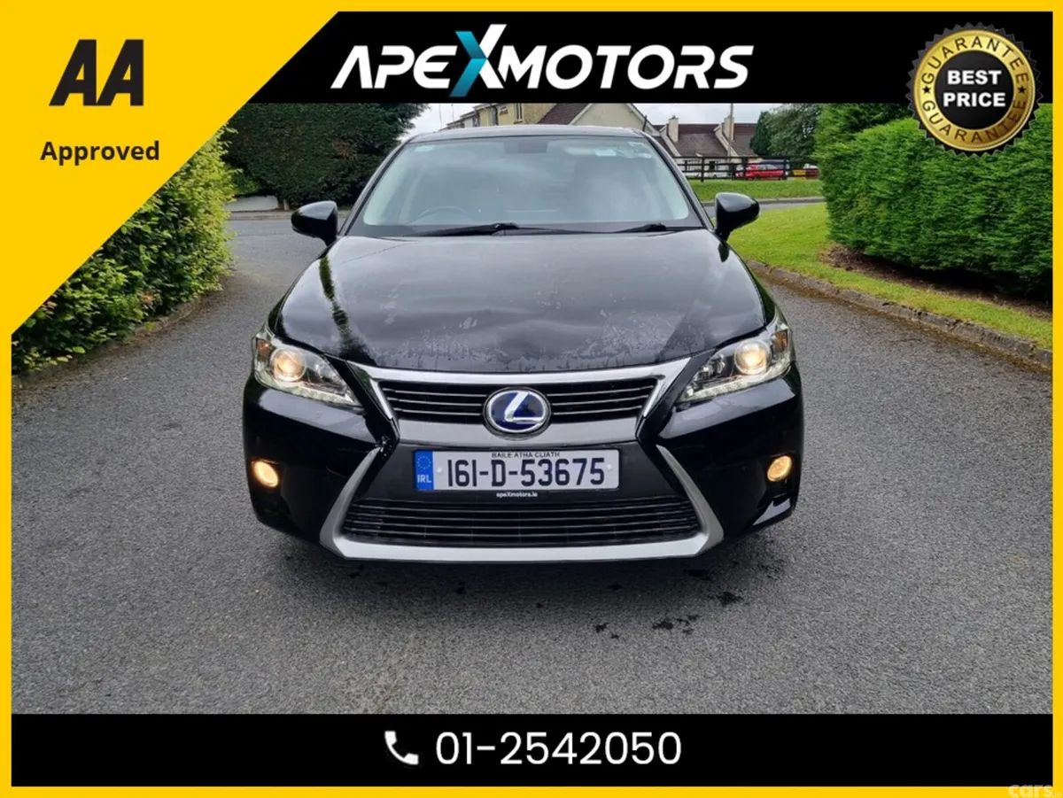 Lexus CT Hatchback, Petrol Hybrid, 2016, Black