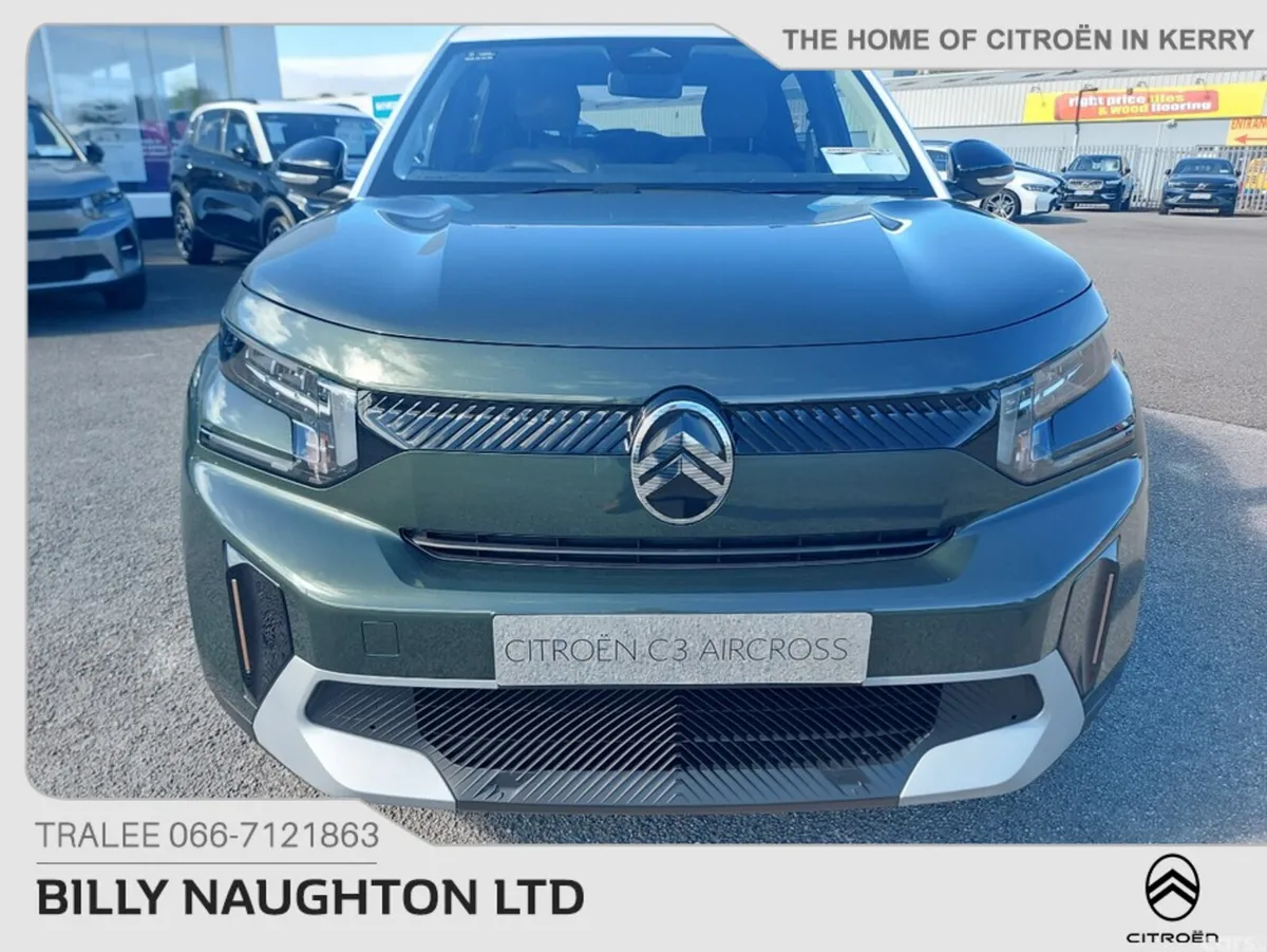 Citroen C3 Aircross SUV, Electric, 2027, Green
