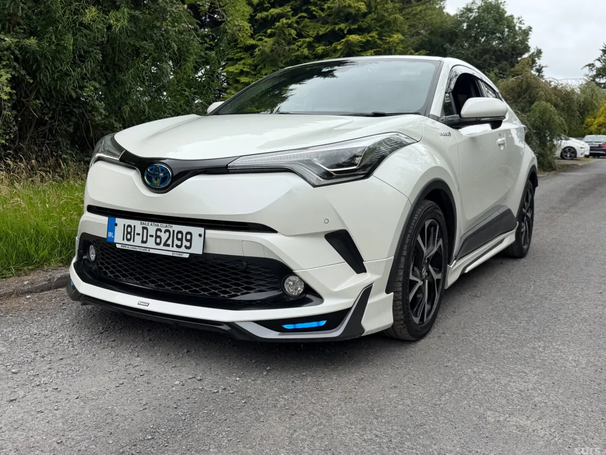 Toyota C-HR SUV, Petrol Hybrid, 2018, White