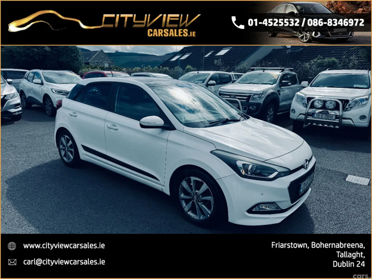Hyundai i20 Hatchback, Petrol, 2017, White