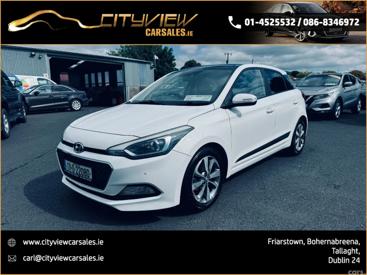 Hyundai i20 Hatchback, Petrol, 2017, White