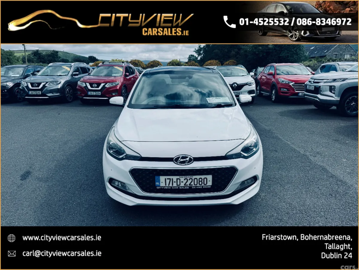 Hyundai i20 Hatchback, Petrol, 2017, White