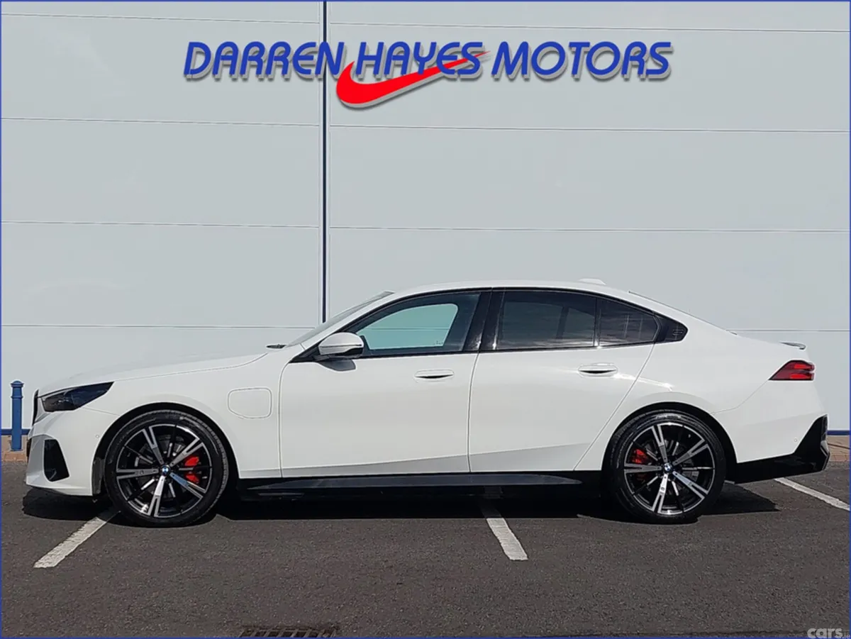 BMW 5-Series Saloon, Petrol Plug-in Hybrid, 2025, White