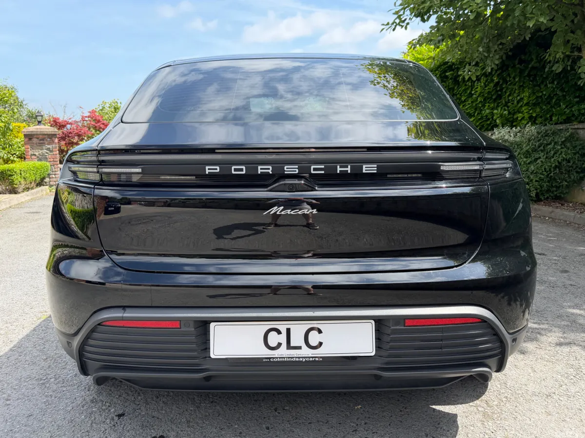 Porsche Macan SUV, Electric, 2025, Black