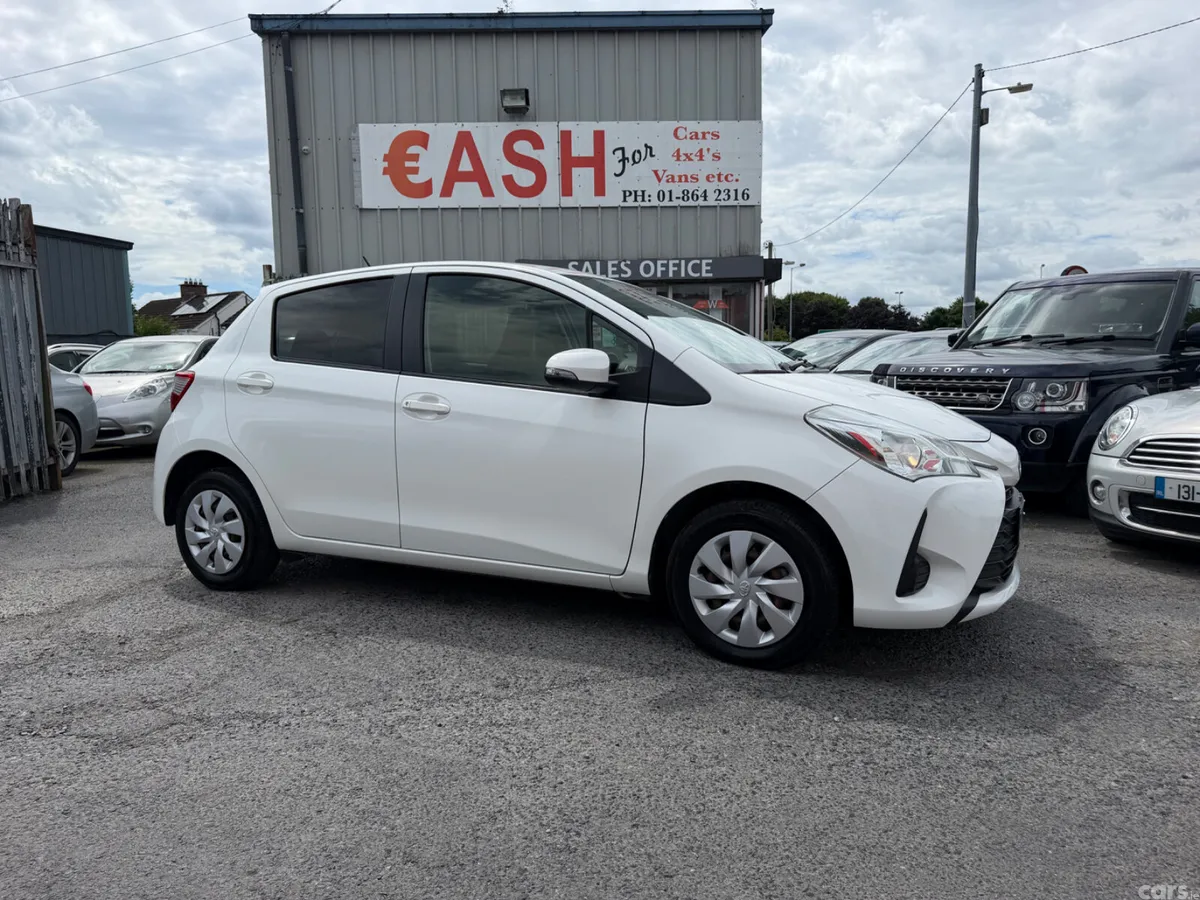 Toyota Vitz Hatchback, Petrol, 2018, White