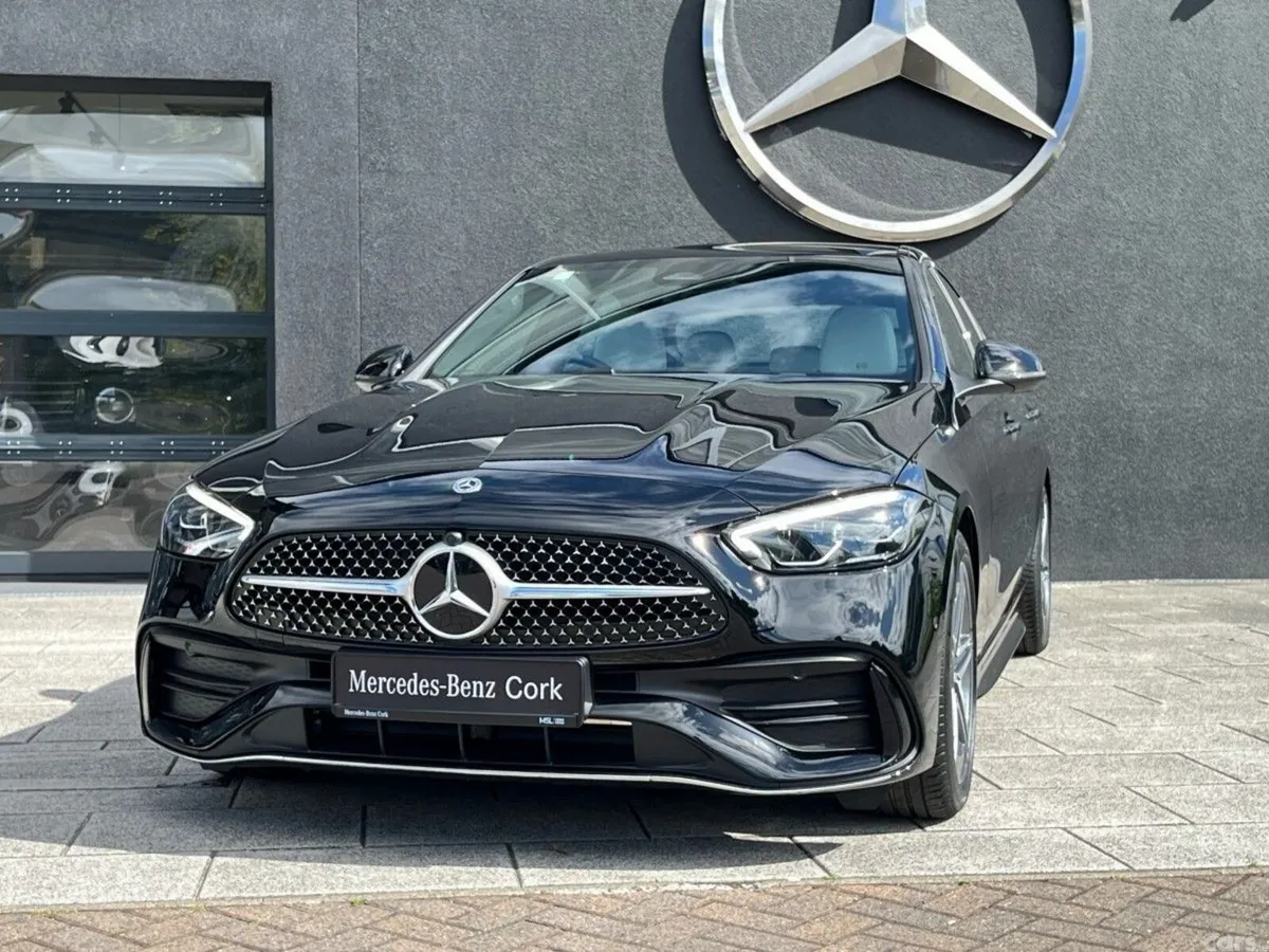 Mercedes-Benz C-Class Saloon, Diesel Hybrid, 2026, Black