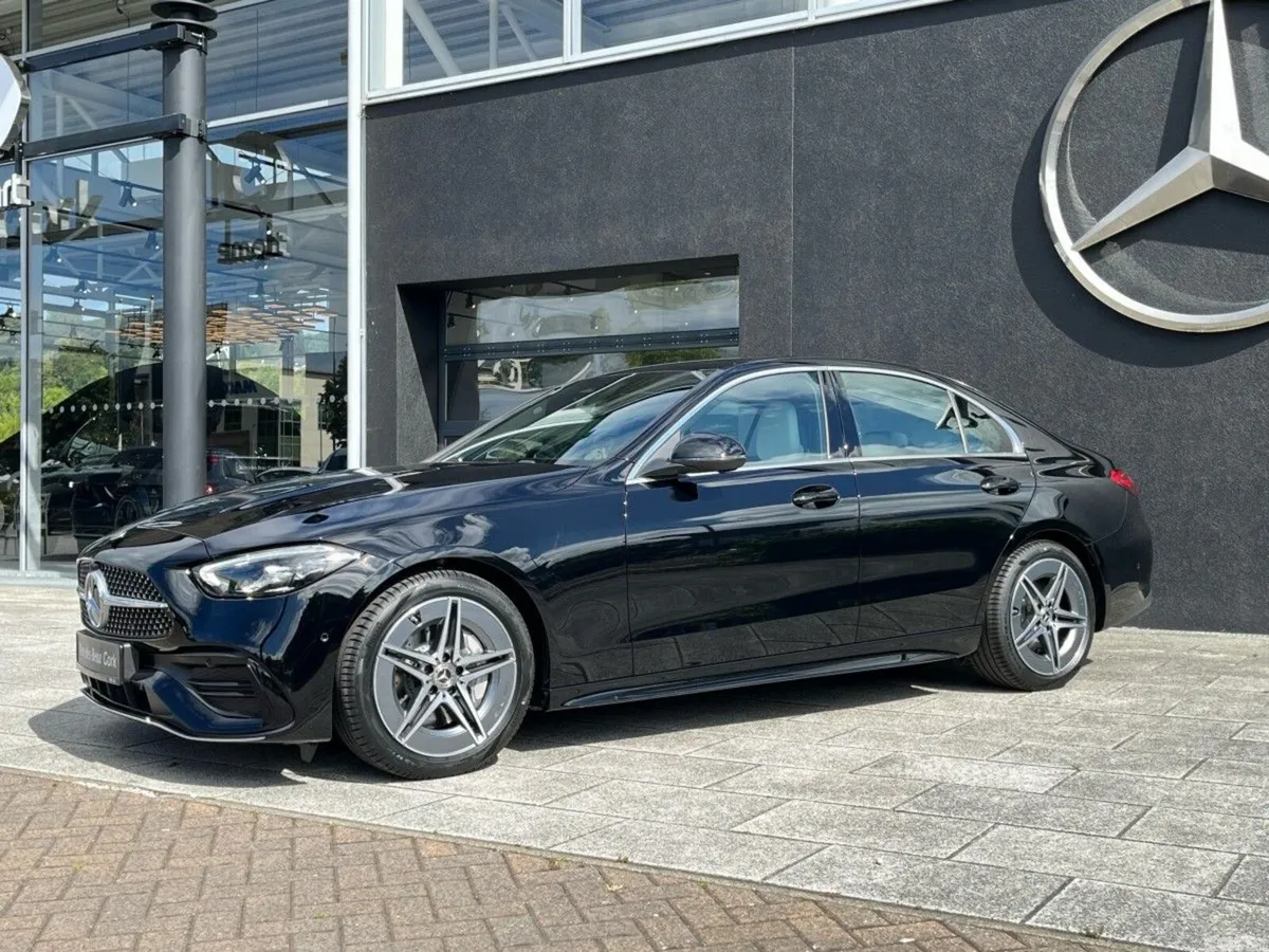 Mercedes-Benz C-Class Saloon, Diesel Hybrid, 2026, Black