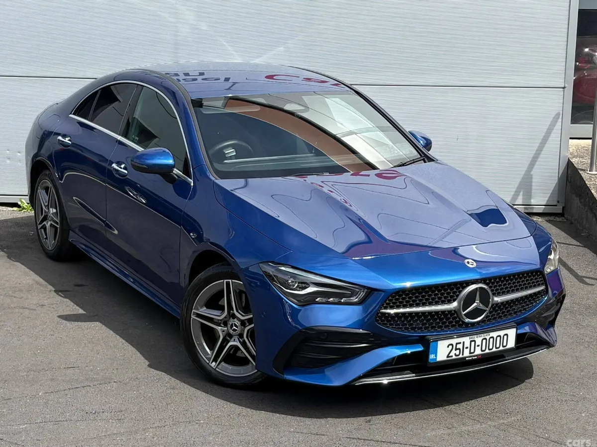 Mercedes-Benz CLA Coupe, Petrol Plug-in Hybrid, 2025, Blue